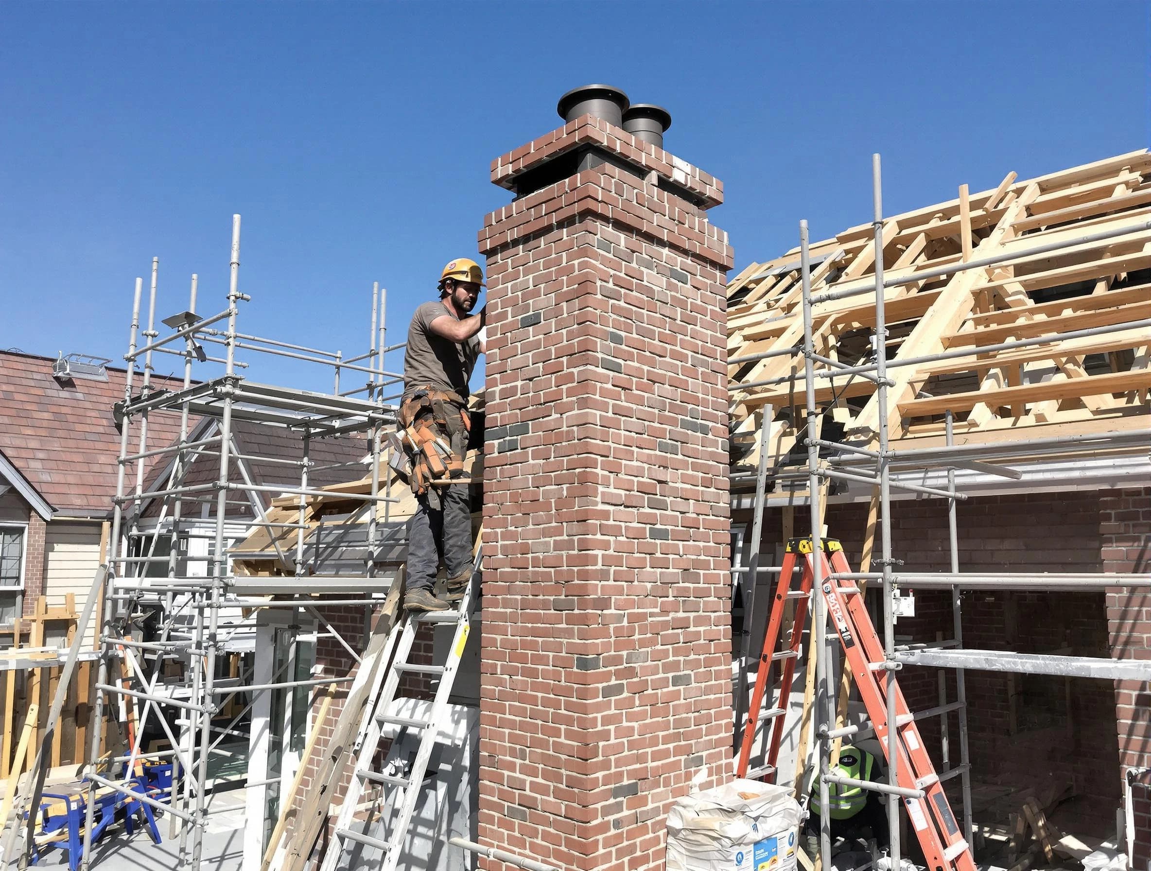 New chimney installation completed by Bessemer Chimney Sweep in Bessemer, AL