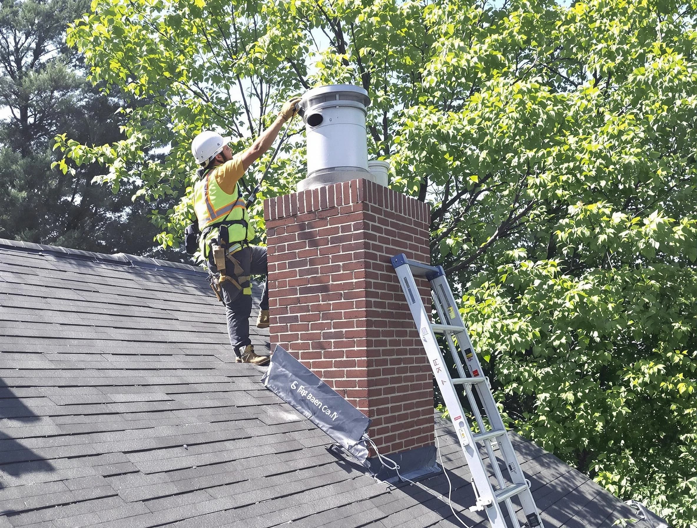 Chimney liner inspection by Bessemer Chimney Sweep in Bessemer, AL
